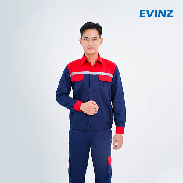 Đồng phục bảo hộ lao động AVIN AV08 cho kỹ sư, nhân viên kỹ thuật, quần áo bảo hộ công nhân cao cấp