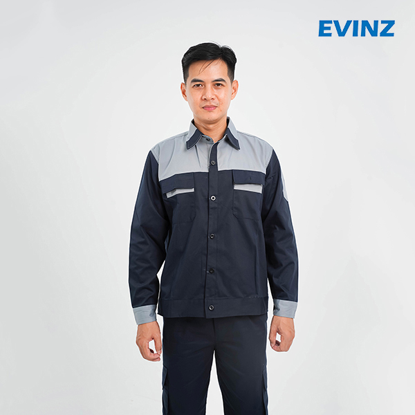 [BÁN CHẠY] Quần áo bảo hộ lao động AVIN AV06 cho kỹ sư kỹ thuật thời trang, hiện đại - Mẫu hot 2023