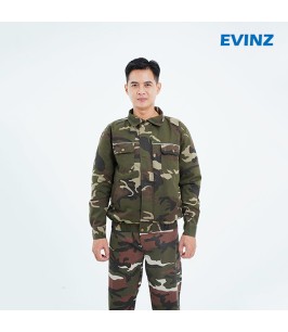 Quần áo bảo hộ lao động AVIN AV12, Áo bảo hộ điều hòa rằn ri cho kỹ sư kỹ thuật