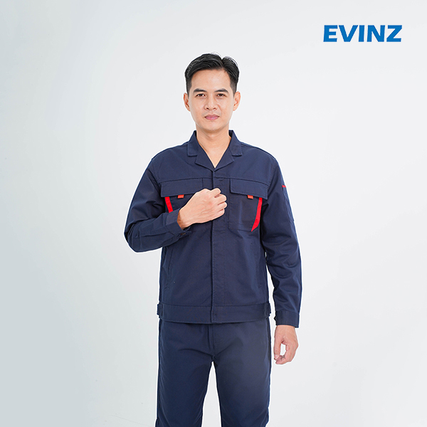 Quần áo bảo hộ lao động AVIN AV14, đồng phục kỹ sư kỹ thuật thời trang hiện đại