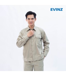 Quần áo công nhân AVIN AV25, đồng phục công nhân chất liệu thoáng mát