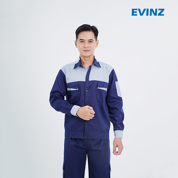 Quần áo bảo hộ lao động AVIN cao cấp, đồng phục bảo hộ công nhân kỹ sư